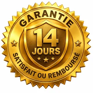 Garantie 14 jours satisfait ou remboursé